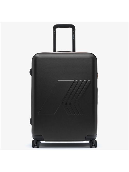 Trolley unisex medium colore black K-WAY ACCESSORI | EUDOXIEUR LOGOUSY